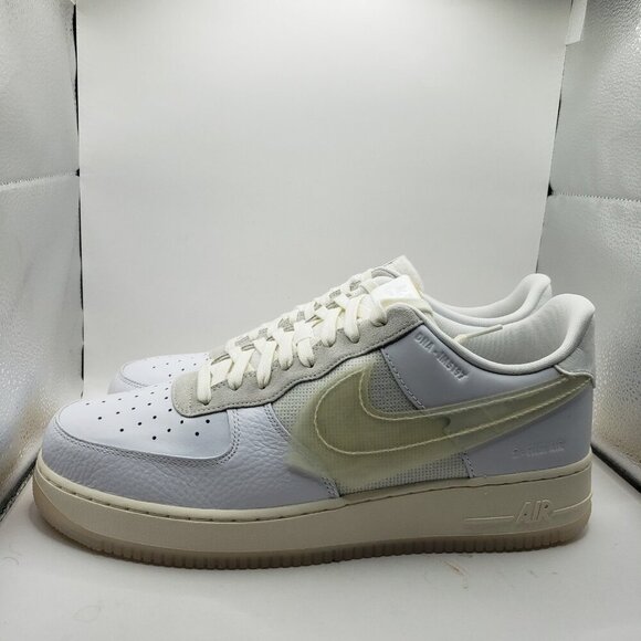 Nike air force 1 LV8 mens sz13 white/white/white NEW - Picture 1 of 10